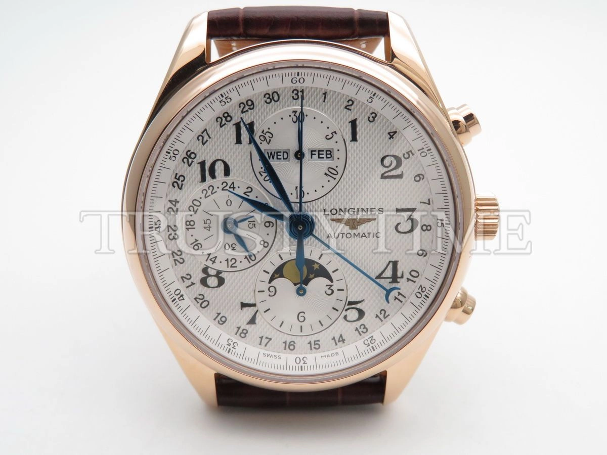 Реплика часов Longines Master Collection Chronograph Calendar 40mm L2.673.8.78.3 Арт.LN-0283 Копия часов Longines Master Collection Chronograph Calendar 40mm L2.673.8.78.3 Арт.LN-0283