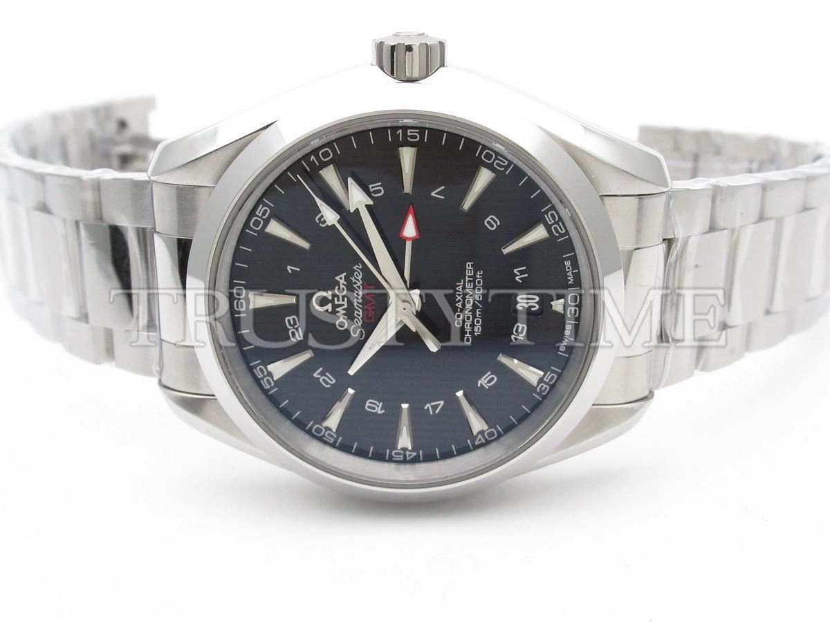Копия часов Omega Seamaster Aqua Terra 150m Co-Axial Gmt 43mm 231.10.43.22.01.001