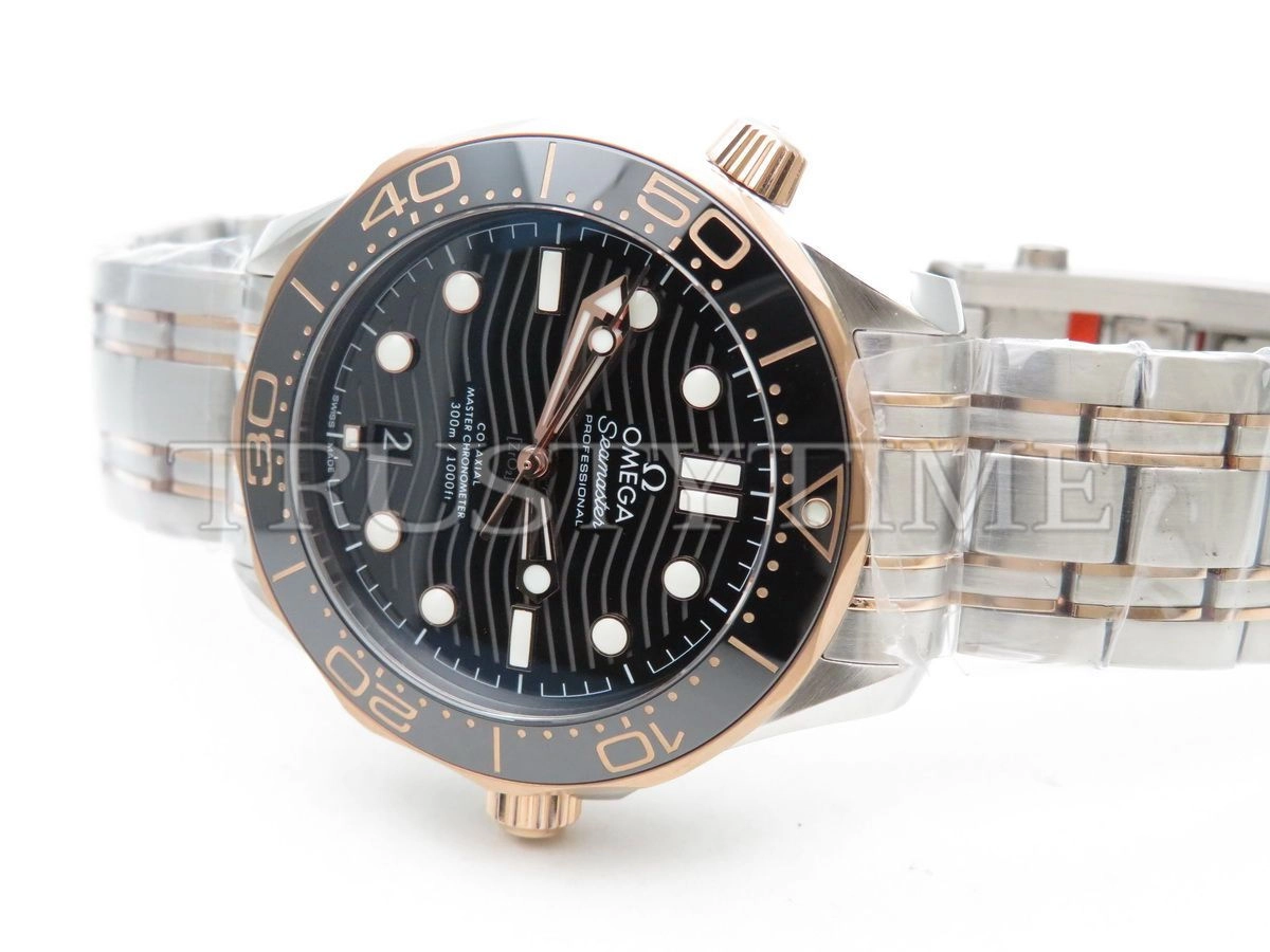 Копия часов Omega Seamaster Diver 300m Co-axial Chronometer 42mm 210.20.42.20.01.001