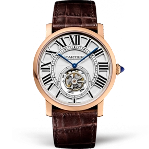 Копия часов Cartier Rotonde de Cartier Flying Tourbillon 40 W1556215