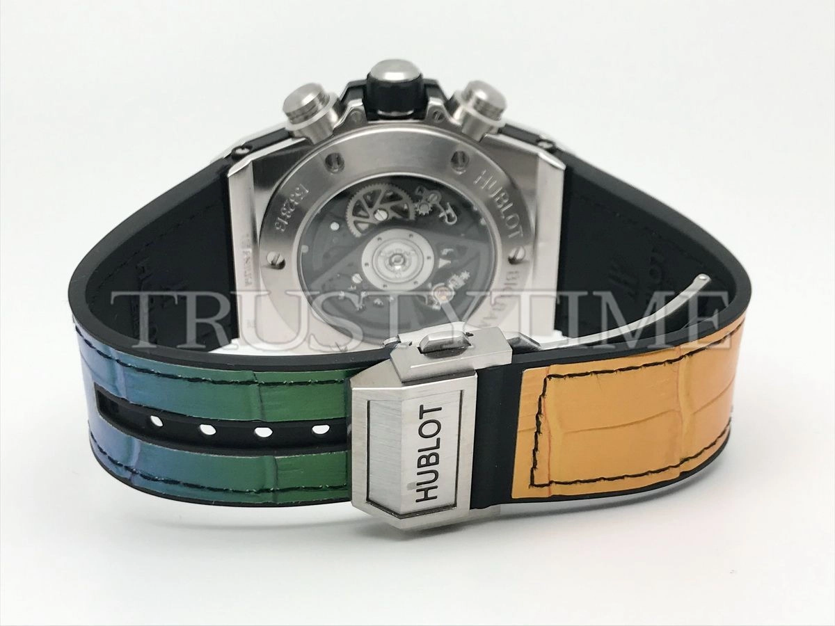 Копия часов Hublot Big Bang Unico Titanium Rainbow 44mm 411.NX.1117.LR.0999
