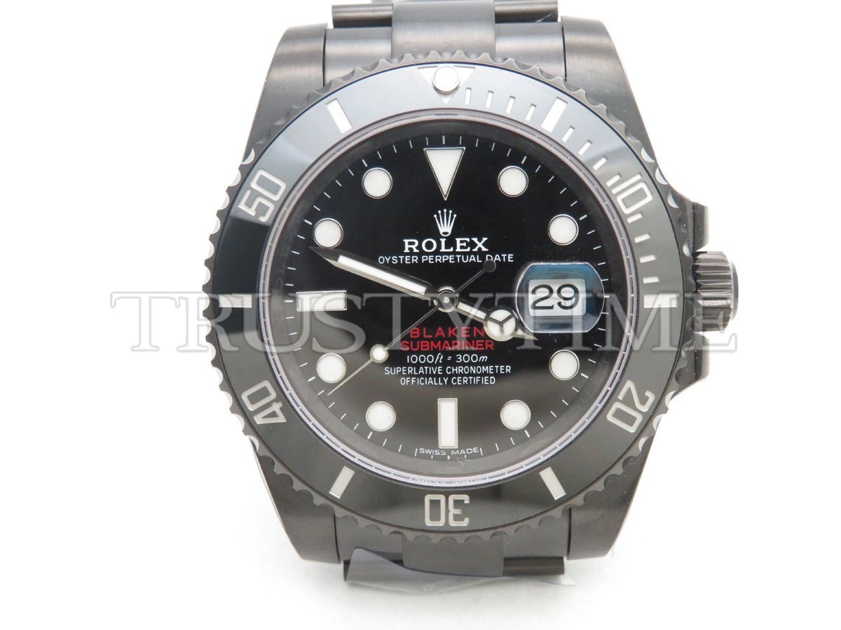 Копия часов Rolex Submariner Blaken 40mm