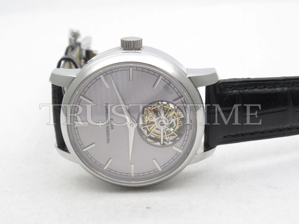 Копия часов Vacheron Constantin Traditionnelle Tourbillon 41mm 6000T/000P-B347