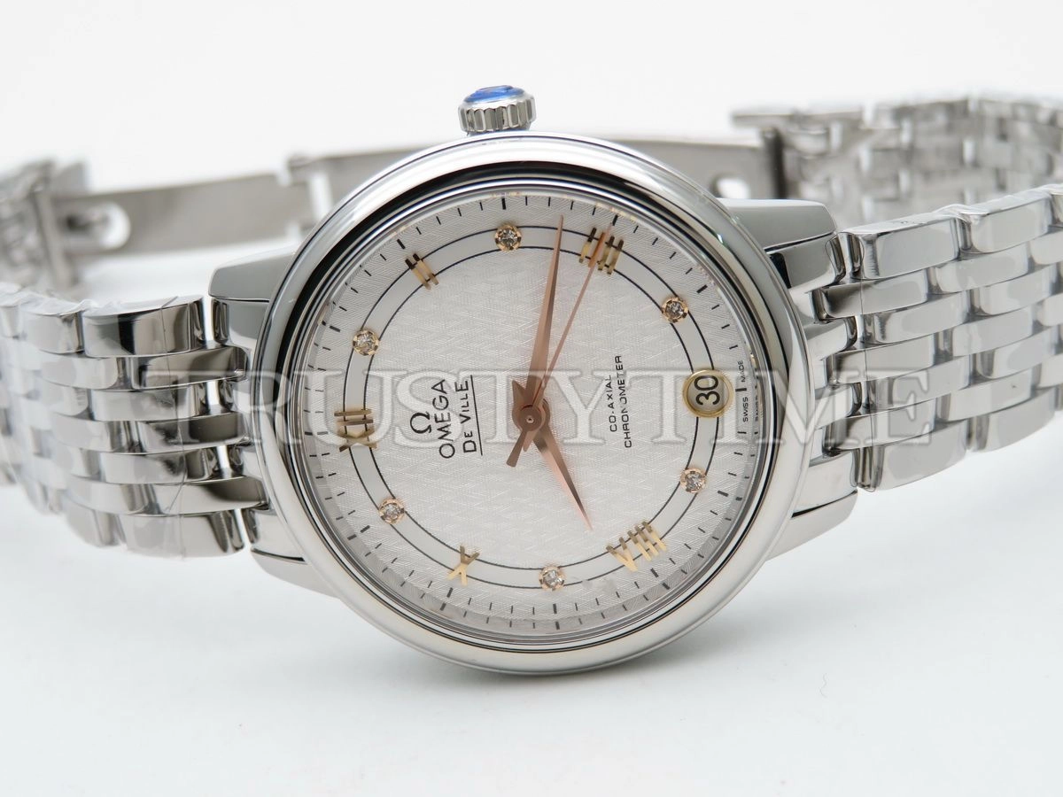 Копия часов Omega De Ville Prestige Co‑Axial Chronometer 32mm 424.10.33.20.52.001