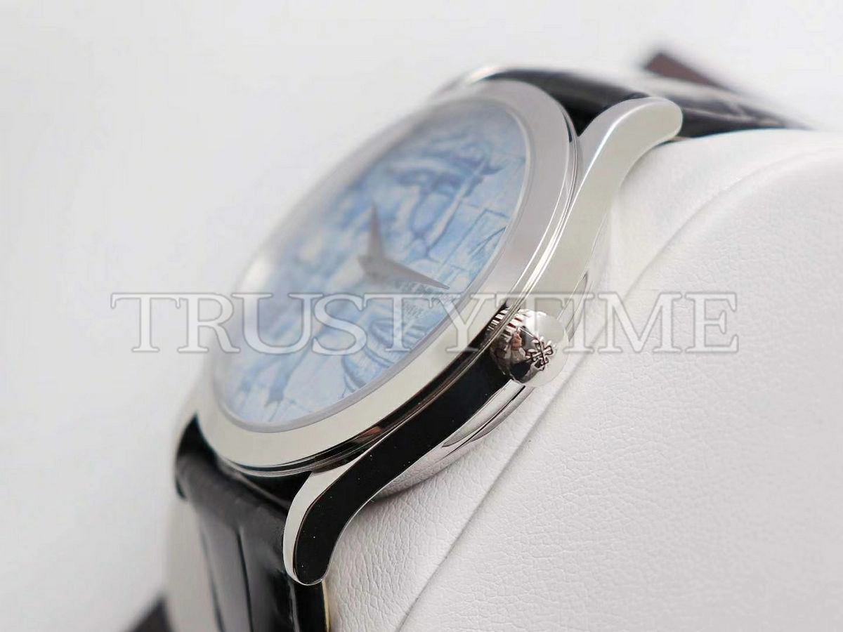 Копия часов Patek Philippe Calatrava Azulejos 38,5 mm 5089G-061