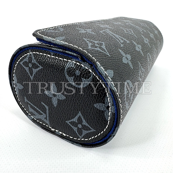 Копия часов Дорожный футляр Louis Vuitton Blue на 3 пары часов 