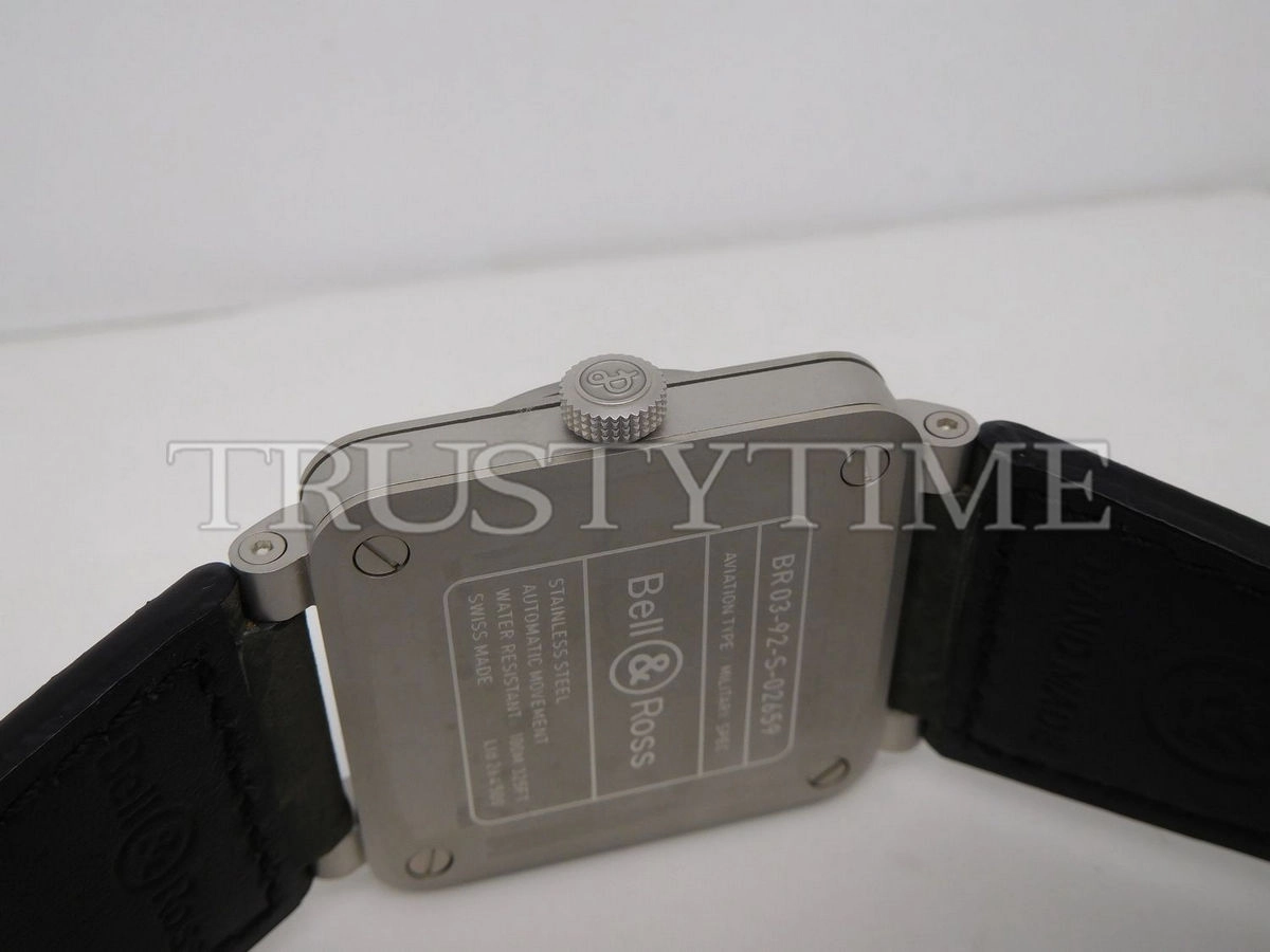 Копия часов Bell & Ross BR 03-92 Horolum Sandblasted BR0392-GR-ST/SCA
