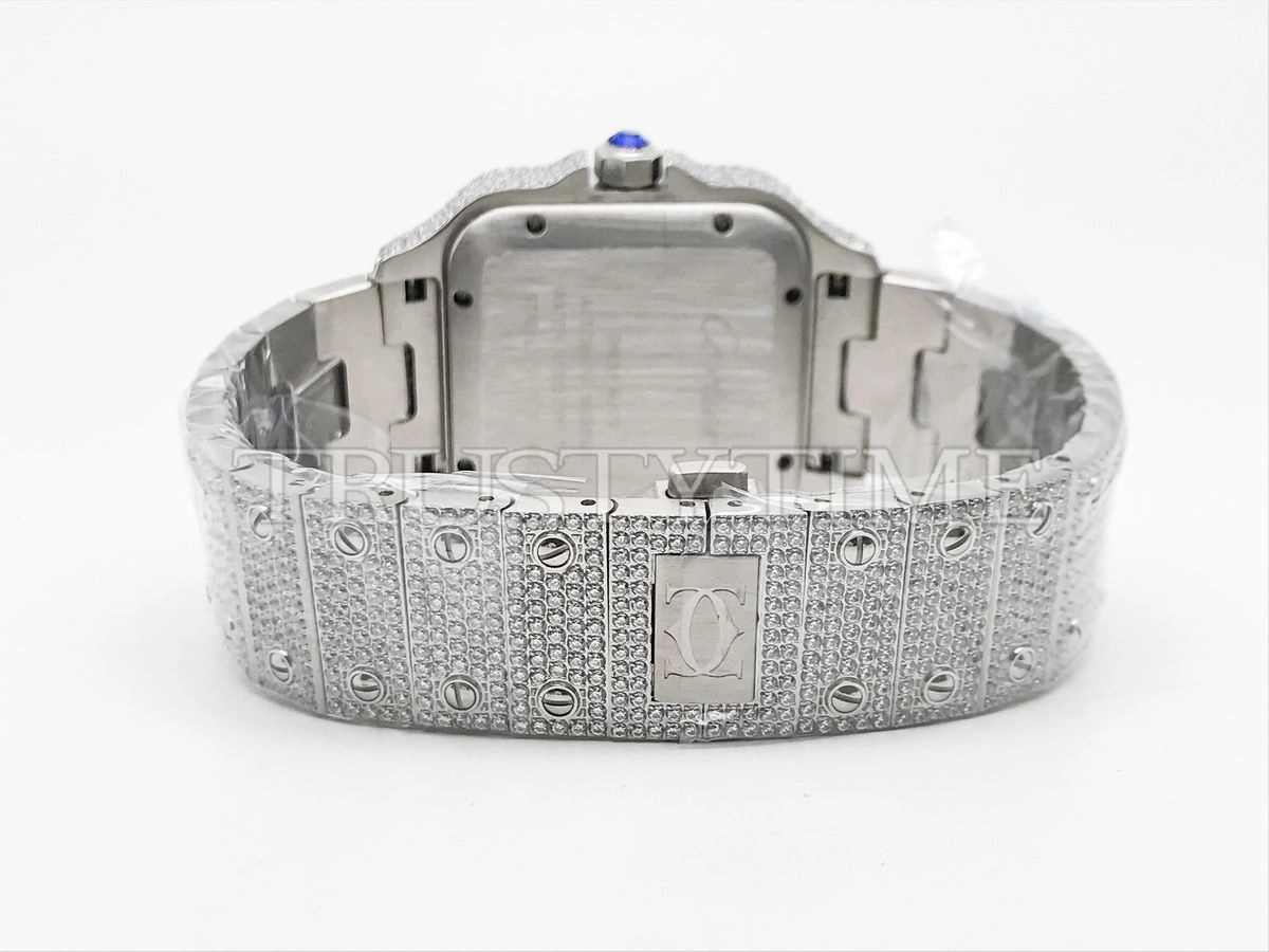 Копия часов Cartier Santos De Cartier 40 WSSA0018 Diamonds Арт. CR-0931