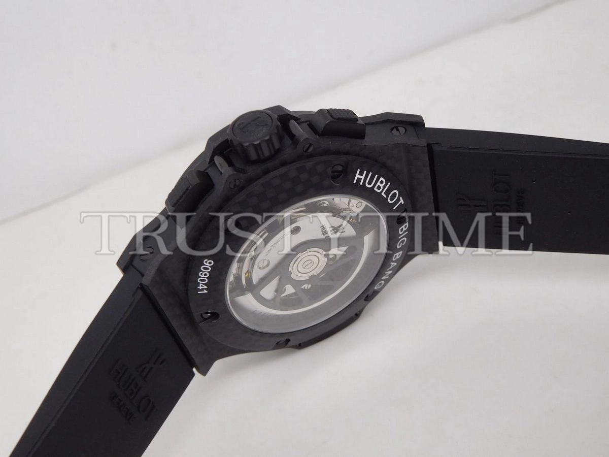 Копия часов Hublot Big Bang All Black Carbon 44mm 301.QX.1740.GR