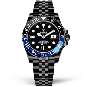 Копия часов Rolex Blaken GMT Master II Batman 126710BLNR