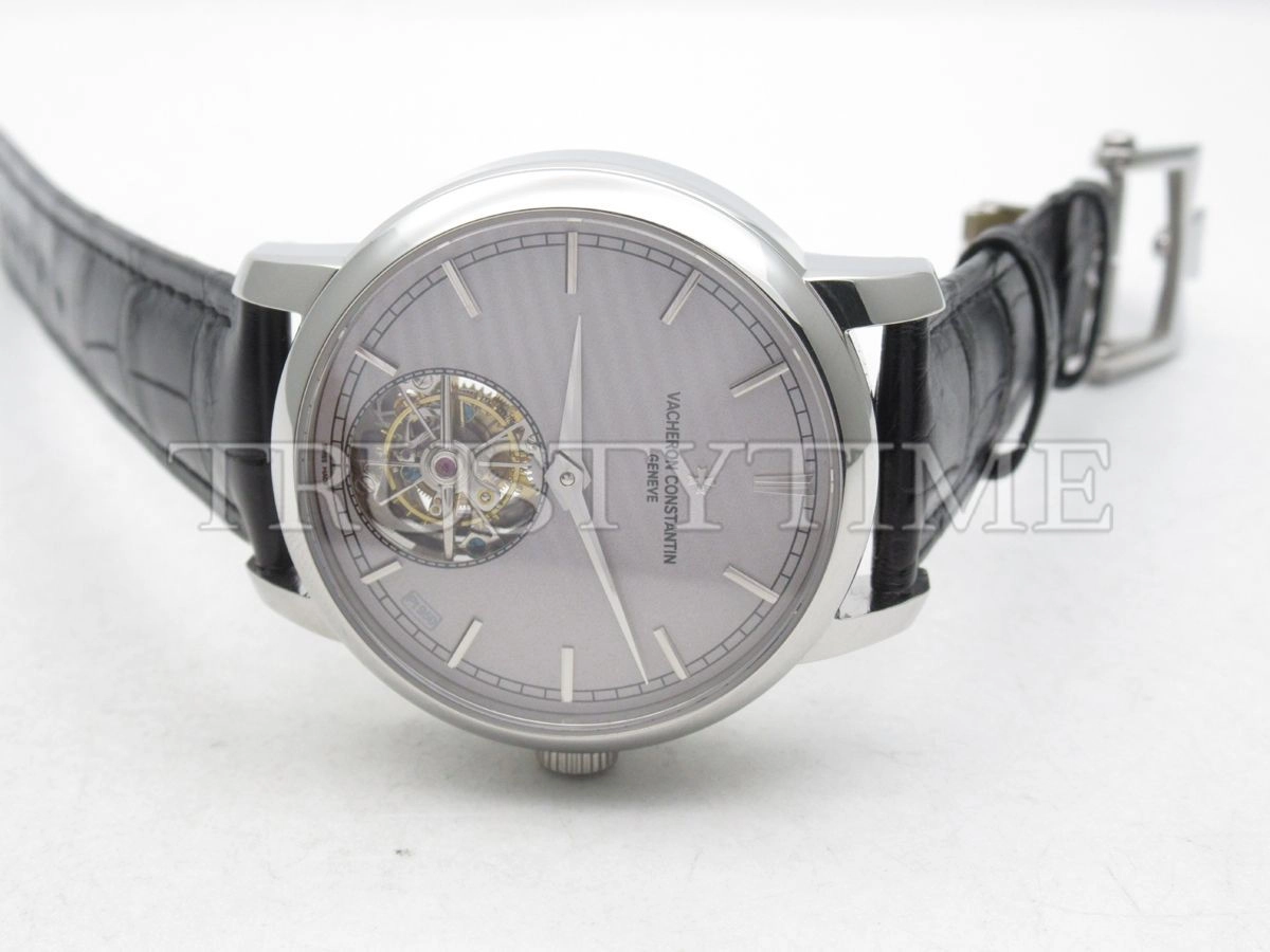 Копия часов Vacheron Constantin Traditionnelle Tourbillon 41mm 6000T/000P-B347