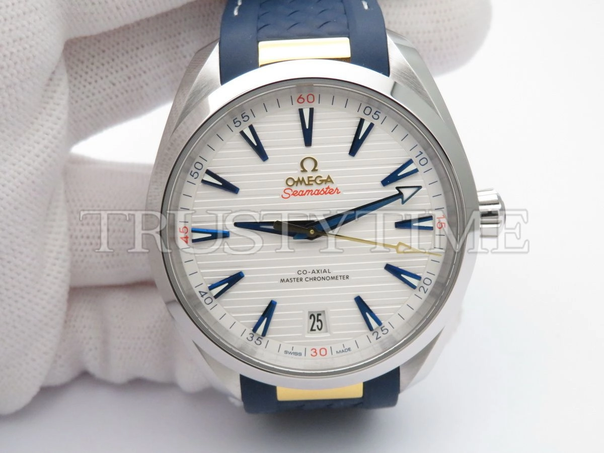 Копия часов Omega Seamaster Aqua Terra 150M Master Chronometer Ryder Cup 41mm 220.12.41.21.02.004