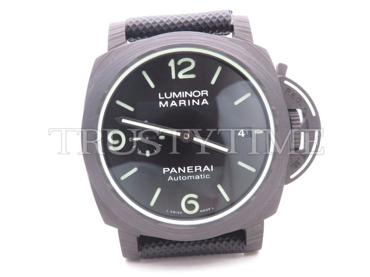 Копия часов Panerai Luminor 1950 3 Days Carbotech 44mm PAM01118