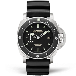 Копия часов Panerai Luminor Submersible 1950 Amagnetic 3 Days Automatic Titanio 47mm PAM00389