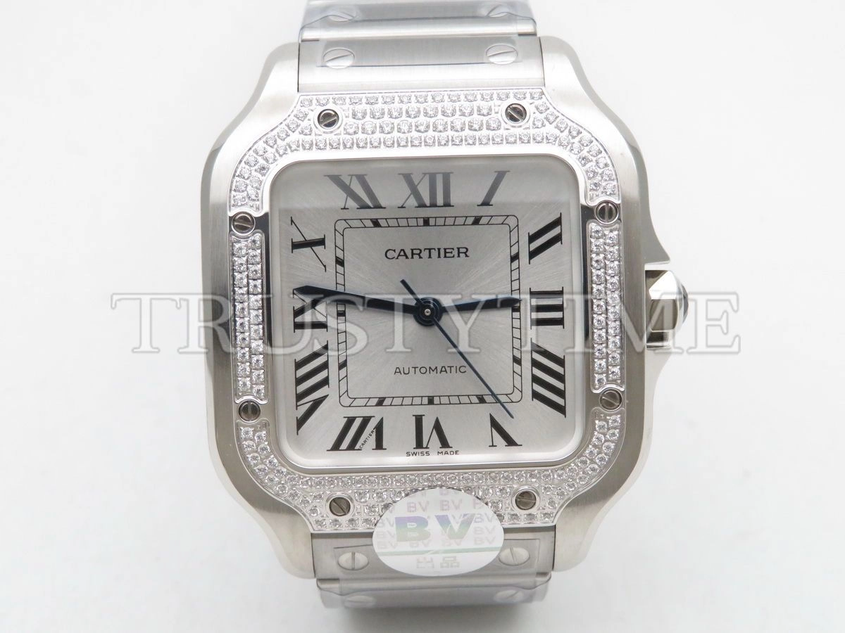 Копия часов Cartier Santos De Cartier 35 W4SA0005