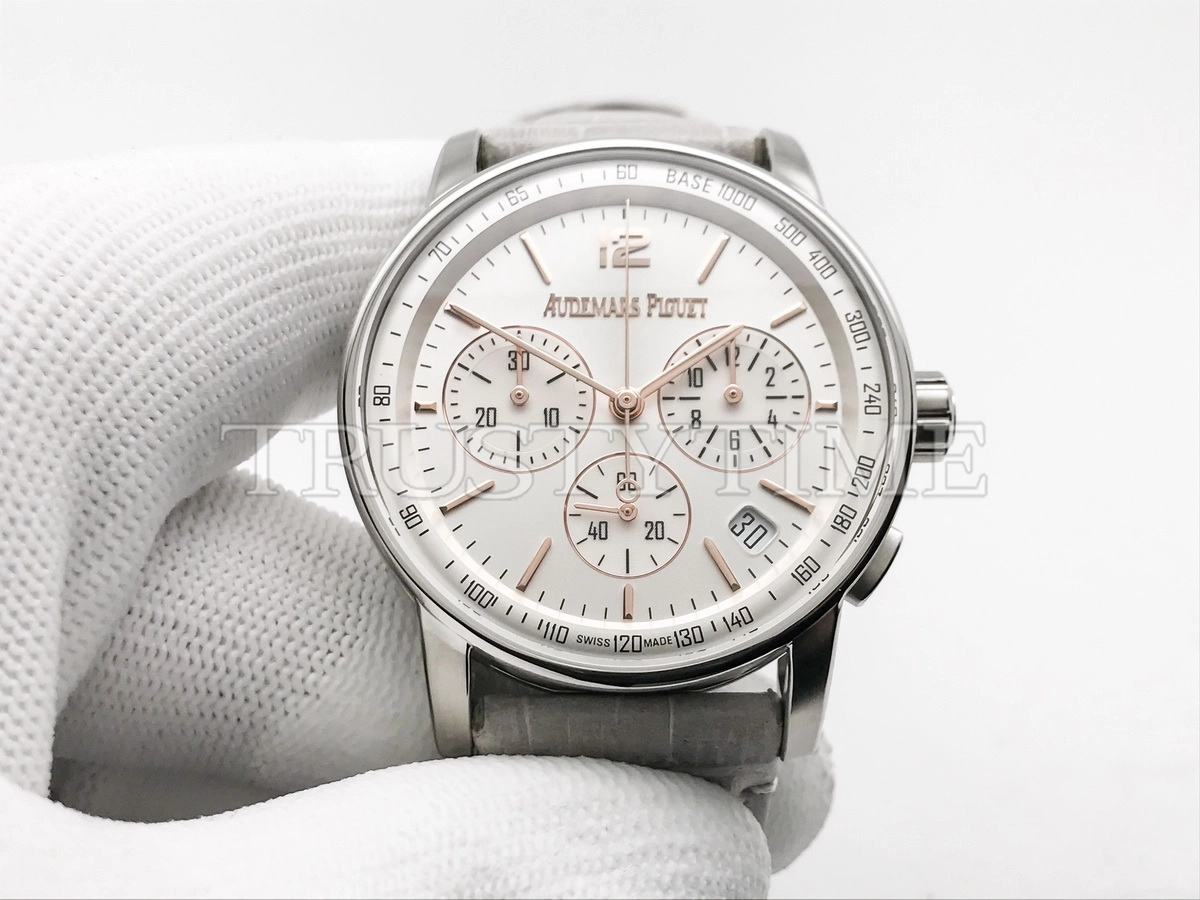 Копия часов Audemars Piguet Royal CODE 11.59 Chronograph Selfwinding 26393CR.OO.A009CR.01 Арт.AP-1229