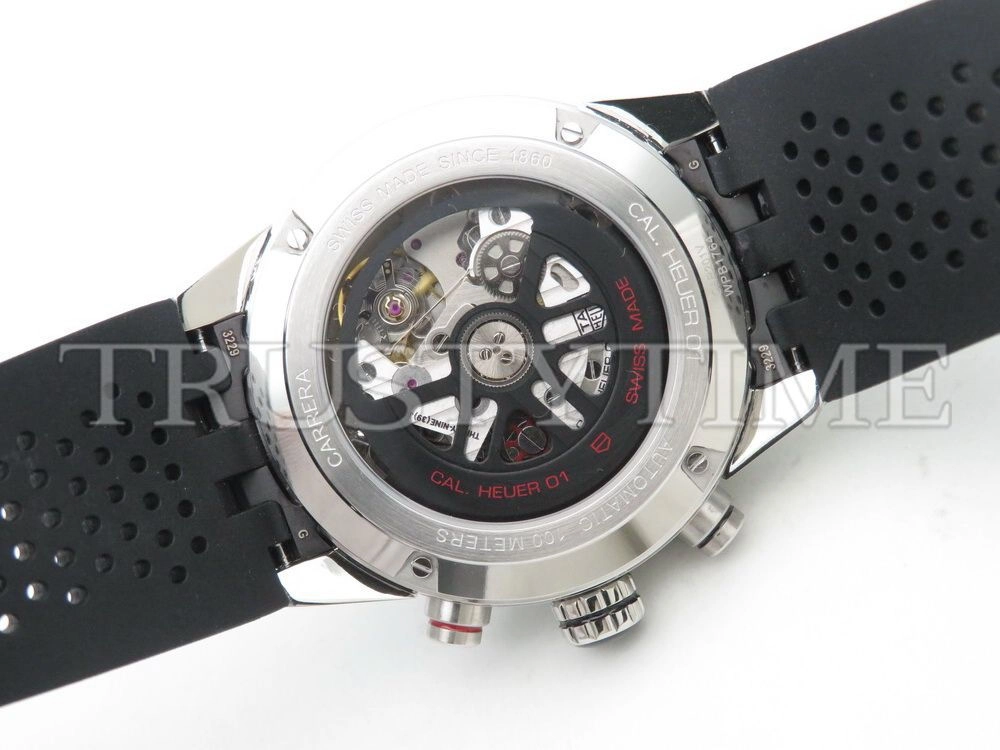Копия часов Tag Heuer Carrera Calibre Heuer 01 43mm CAR201V.FT6046