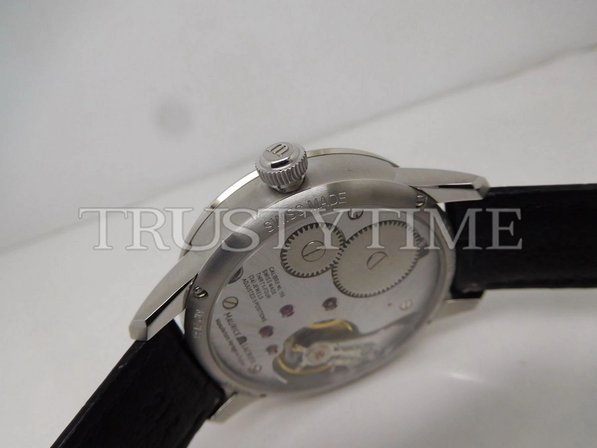 Копия часов Maurice Lacroix Masterpiece Roue Carrée Seconde 43mm MP7158-SS001-301-1
