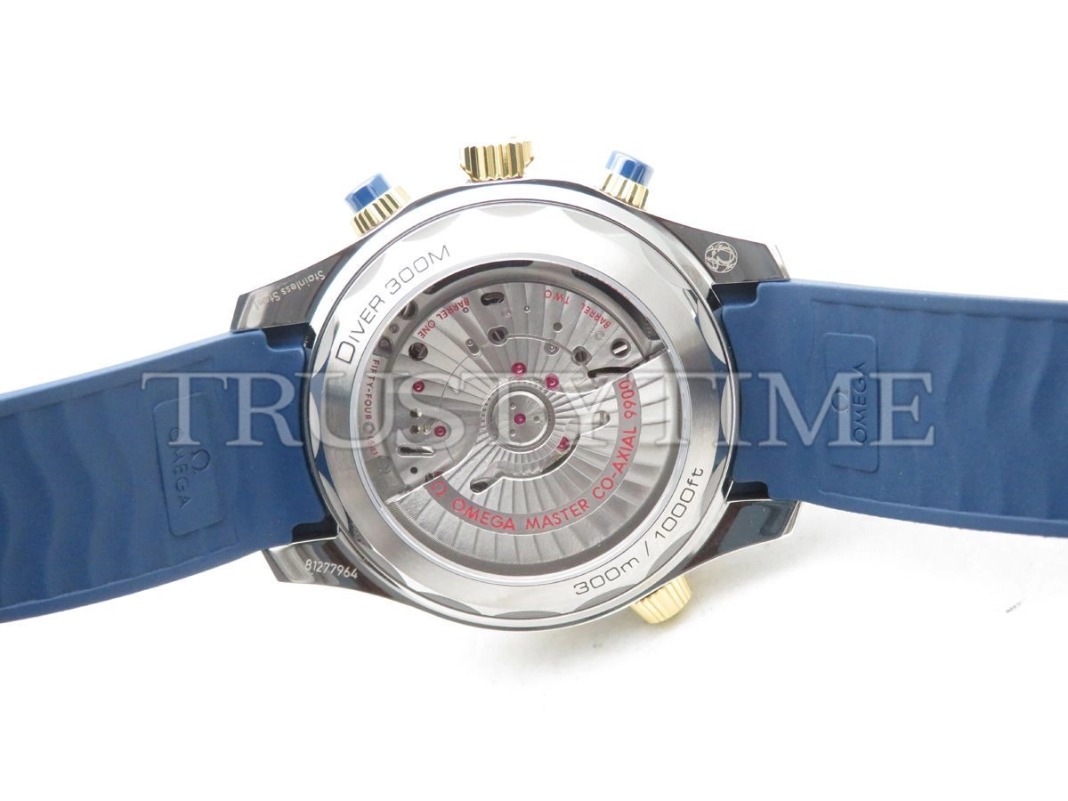 Копия часов Omega Seamaster Diver 300m Co‑Axial Master Chronometer Chronograph 44mm 210.22.44.51.03.001