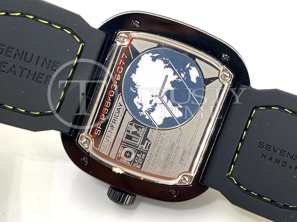 Копия часов SevenFriday P3B/03 "RACING TEAM YELLOW"