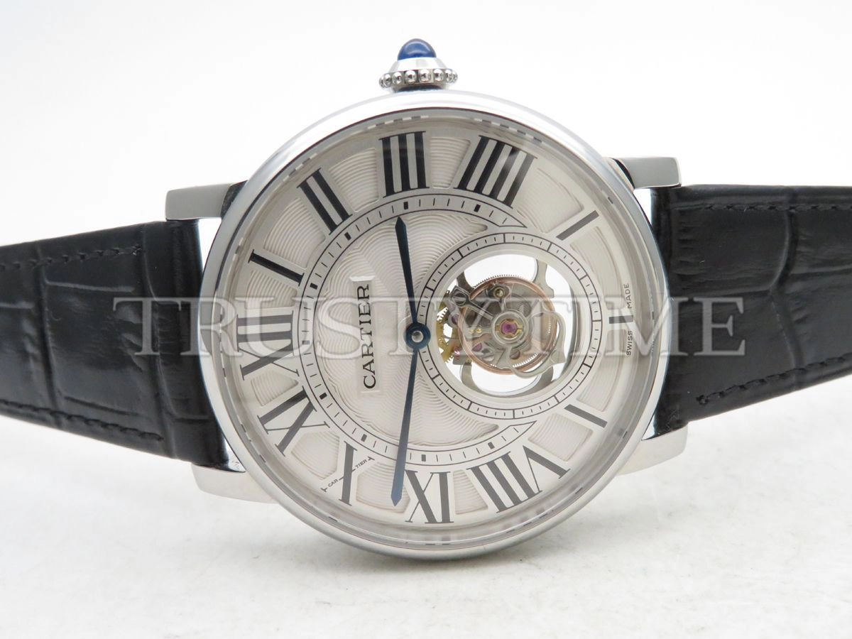 Копия часов Cartier Rotonde de Cartier Flying Tourbillon 40 W1556216