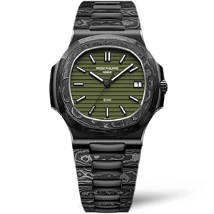 Копия часов Patek Philippe Nautilus DiW The Black Grail Project Khaki