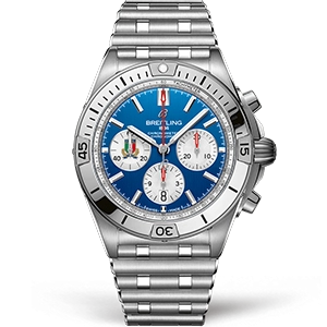 Копия часов Breitling Chronomat B01 42 Six Nations Italy AB0134A41C1A1