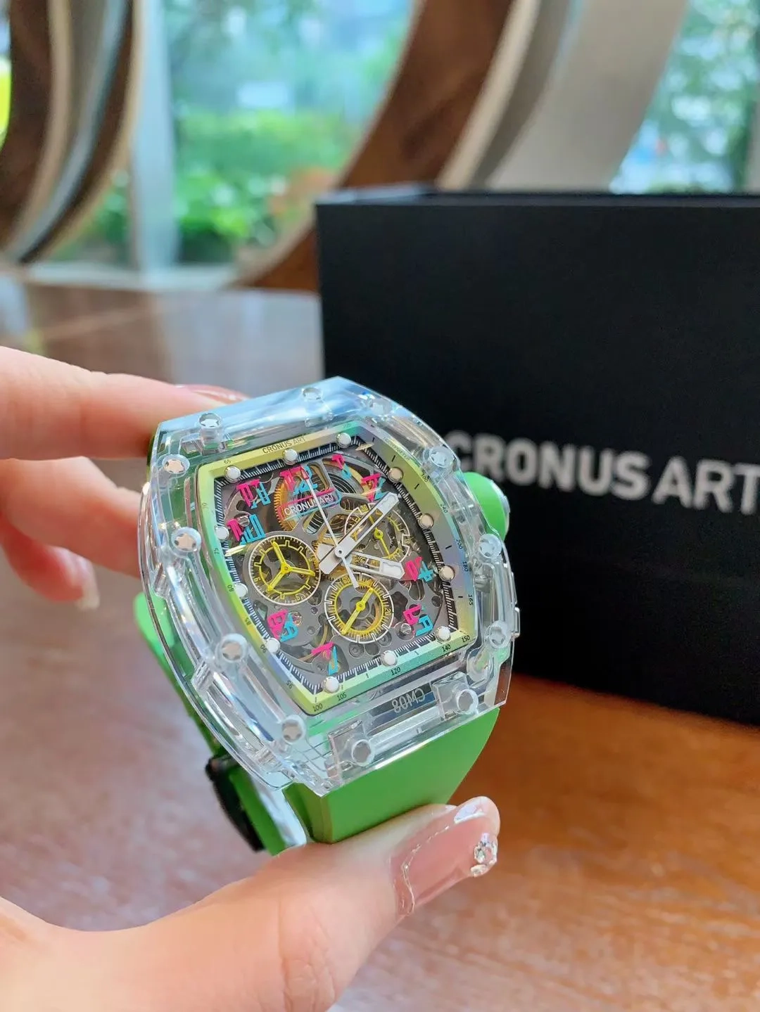 Часы CronusArt Sapphire Watch Limited Edition CM08-D
