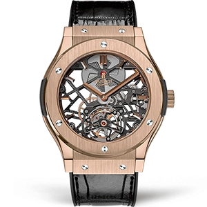 Копия часов Hublot Classic Fusion Tourbillon 45mm 99 505.OX.0180.LR
