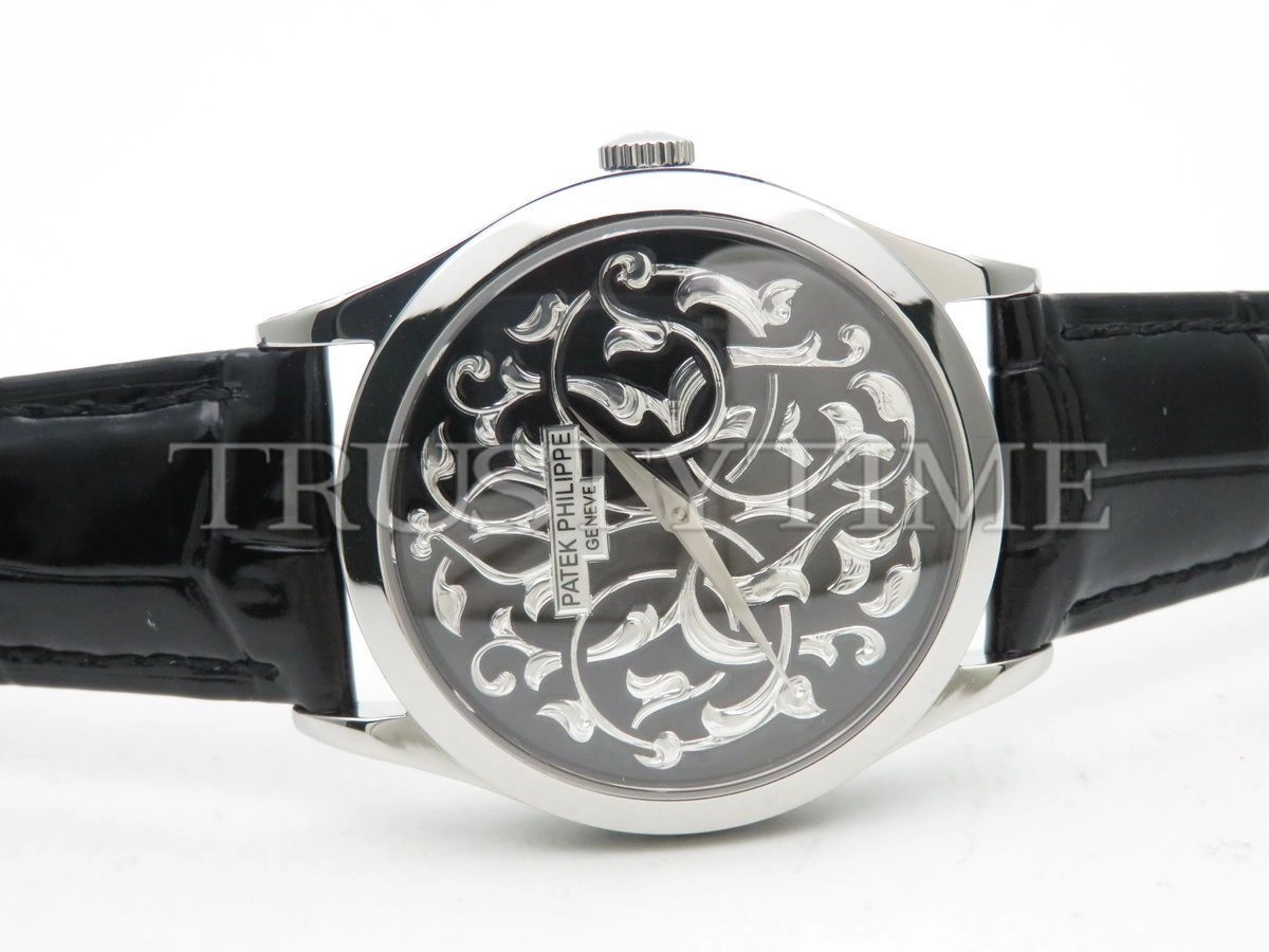 Копия часов Patek Philippe Calatrava Volutes & Arabesques 38mm 5088-100P-001