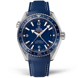 Копия часов Omega Seamaster Planet Ocean 600m Co‑Axial Master Chronometer GMT 43.5mm 232.92.44.22.03.001