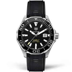 Копия часов Tag Heuer Aquaracer Calibre 5 43mm WAY201A.FT6069