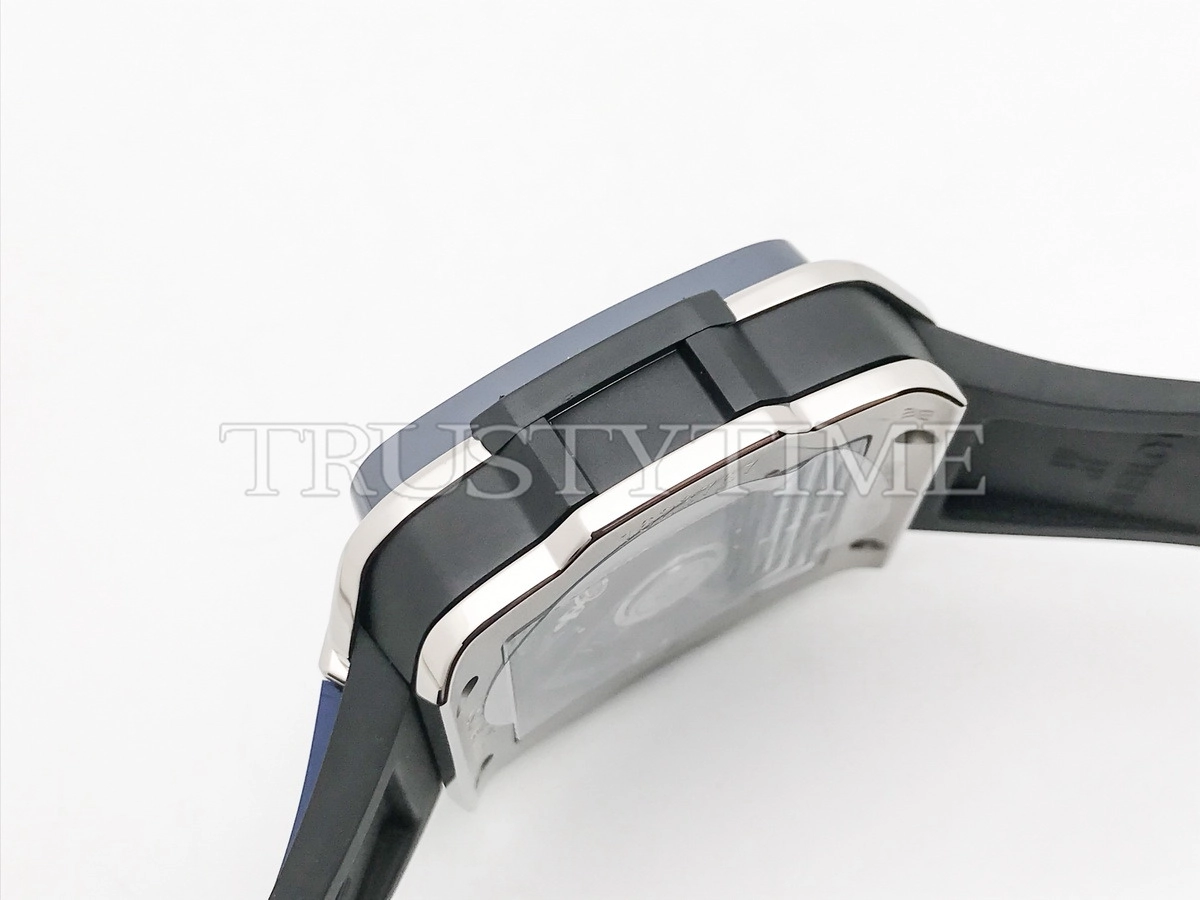 Копия часов Hublot Square Bang Unico Titanium Blue Ceramic 821.NL.5170.RX
