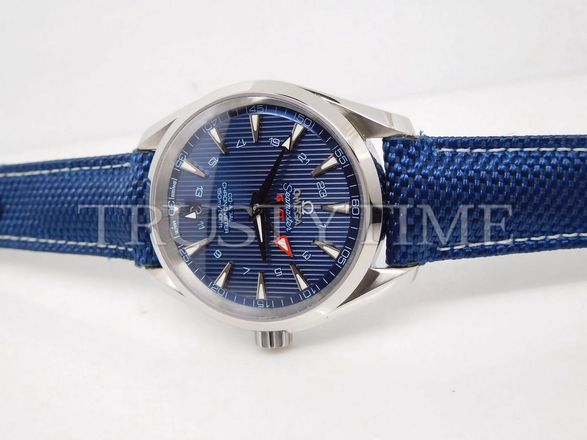 Копия часов Omega Seamaster Aqua Terra 150m Co-Axial Gmt 43mm 231.13.43.22.03.001