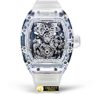 Копия часов Richard Mille RM056-02 Transparent Tourbillon