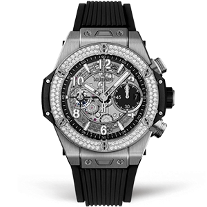 Копия часов Hublot Big Bang Unico Titanium Diamonds 42mm 441.NX.1171.RX.1104