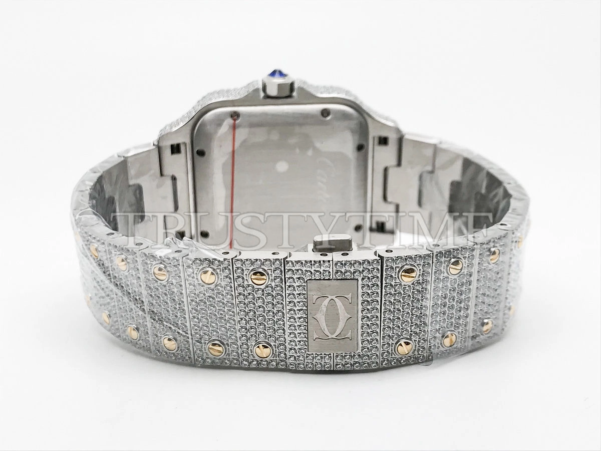 Копия часов Cartier Santos De Cartier 40 W2SA0009 Diamonds Арт. CR-0946