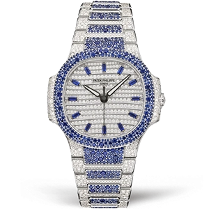 Копия часов Patek Philippe Nautilus Haute Joaillerie 35mm 7118-1451G-001