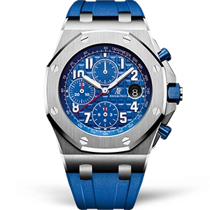 Копия часов Audemars Piguet Royal Oak Offshore Chronograph Indigo Blue SIHH 2018 26470ST.OO.A030CA.01