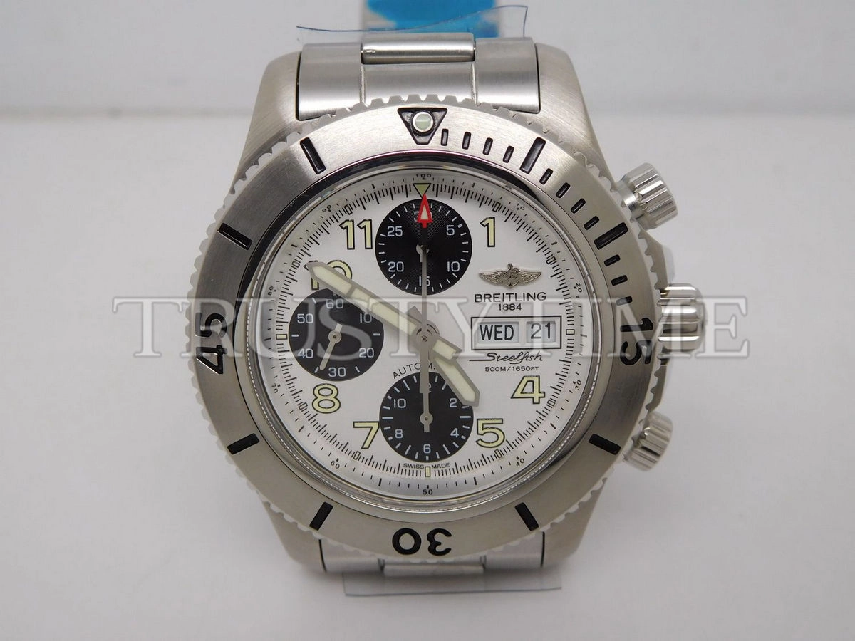 Копия часов Breitling Superocean Chronograph Steelfish 44 A13341C3/G782/162A