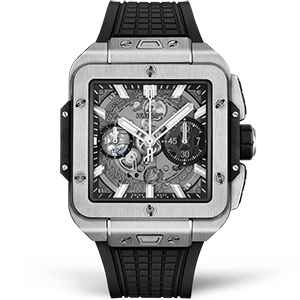 Копия часов Hublot Square Bang Unico Titanium 821.NX.0170.RX