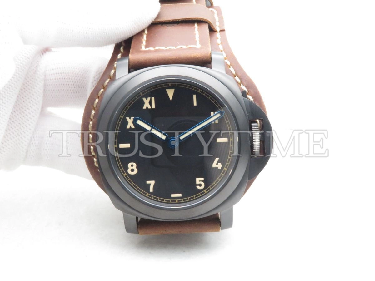 Копия часов Panerai Luminor California 8 Days DLC Titanium 44mm PAM00779