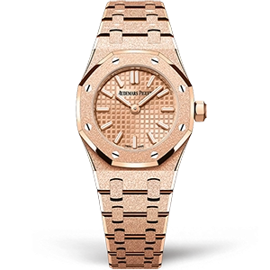 Копия часов Audemars Piguet Royal Oak Mini Frosted Gold Quartz 67630OR.GG.1312OR.01-C