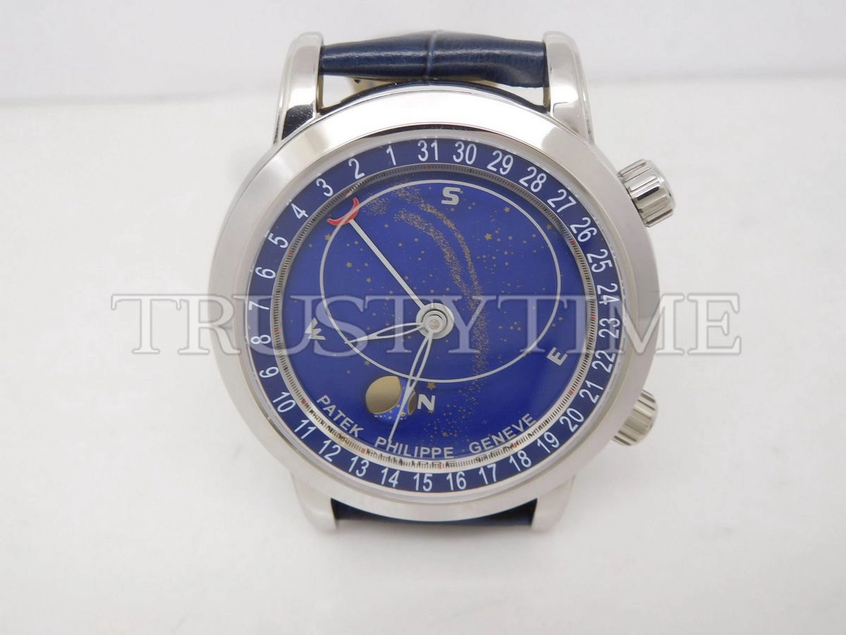 Копия часов Patek Philippe Grand Complications Celestial Sky Moon 44mm 6102P-001