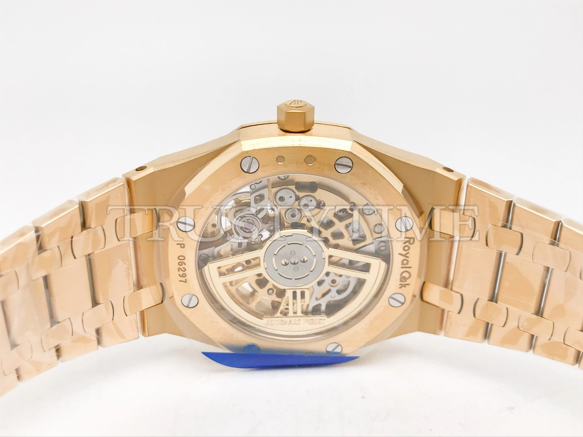 Копия часов Audemars Piguet Royal Oak Jumbo Extra-Thin Openworked 16204BA.OO.1240BA.01 Арт.AP-1209