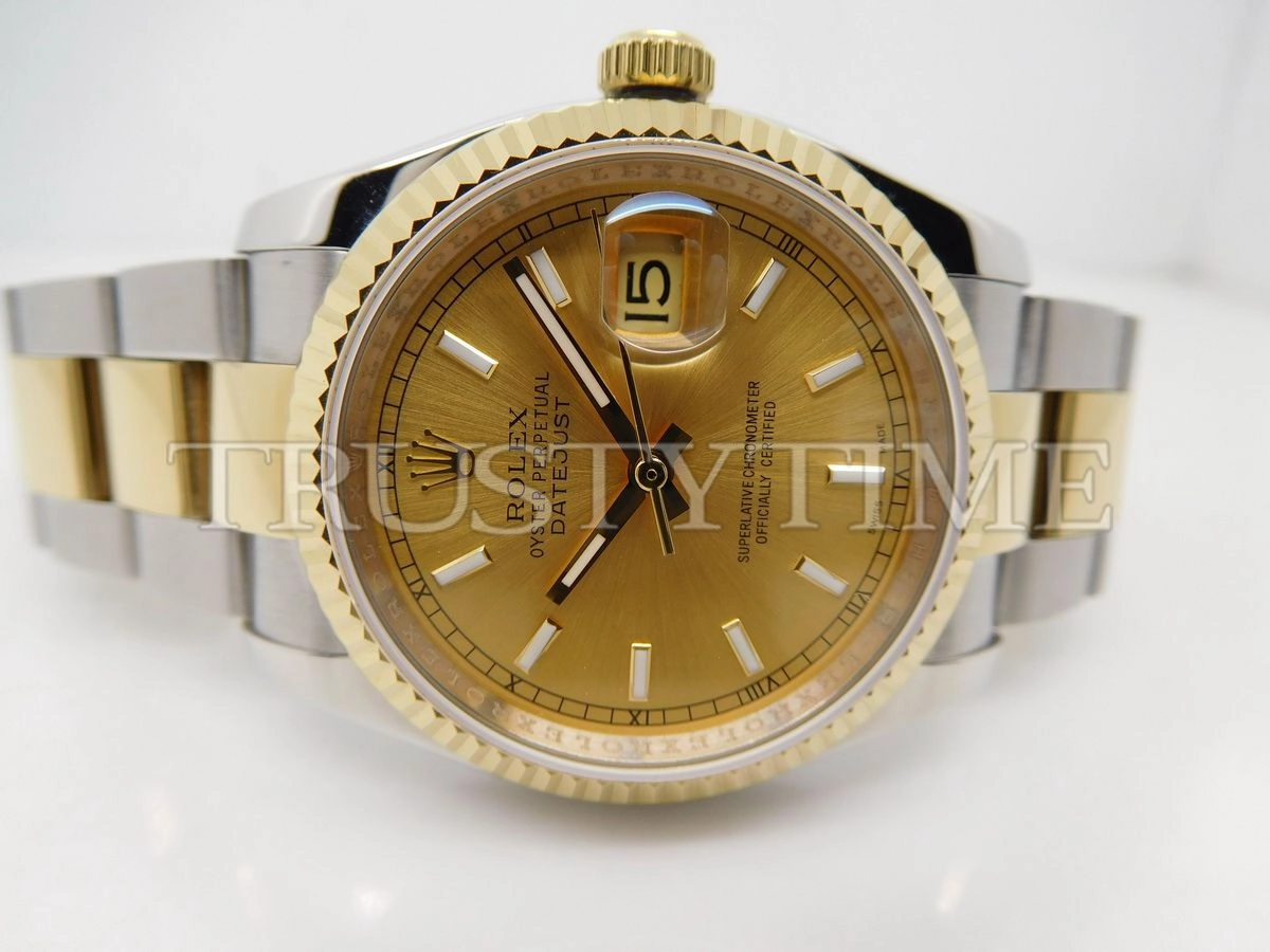 Копия часов Rolex DateJust 36mm 116233-0172