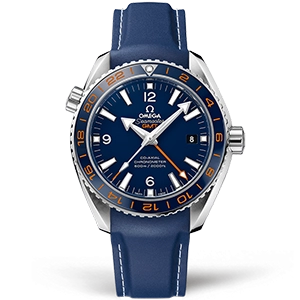 Копия часов Omega Seamaster Planet Ocean 600m Co‑Axial Master Chronometer GMT GoodPlanet 43.5mm 232.30.44.22.03.001