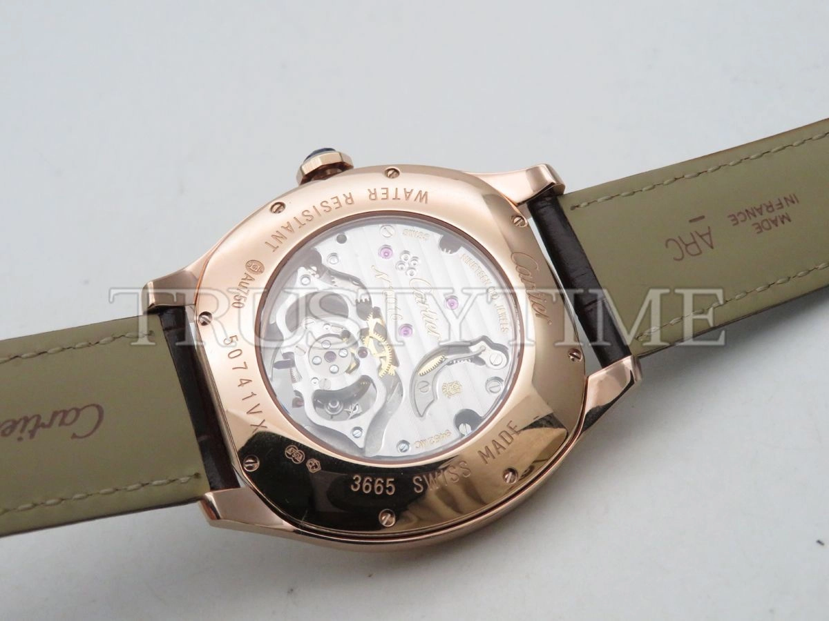 Копия часов Cartier Drive de Cartier Flying Tourbillon 41 W4100013