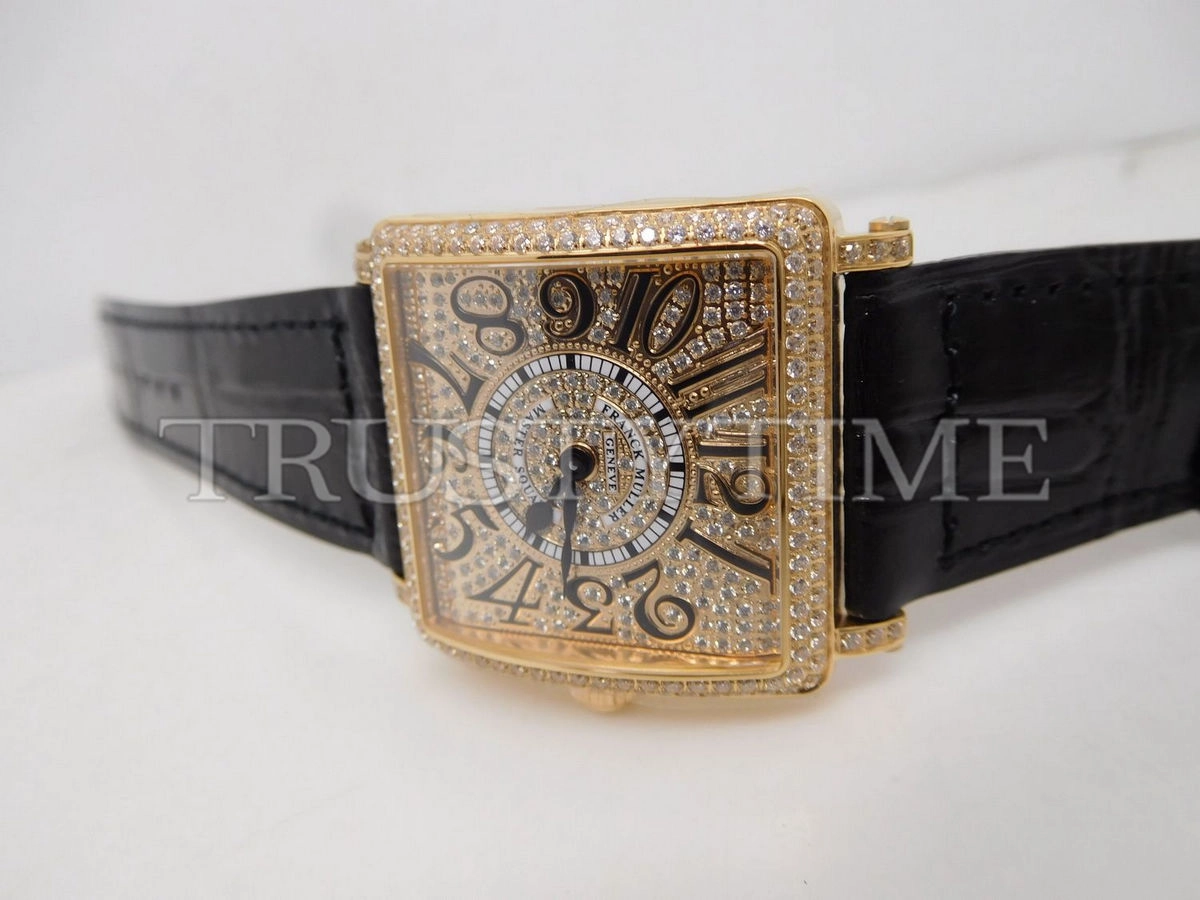Копия часов Franck Muller Master Square Quartz 6002-M-QZ-V-D-CD