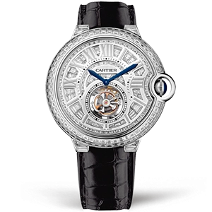 Копия часов Cartier Ballon Bleu Tourbillon 46 HPI00586 Арт.CR-0430